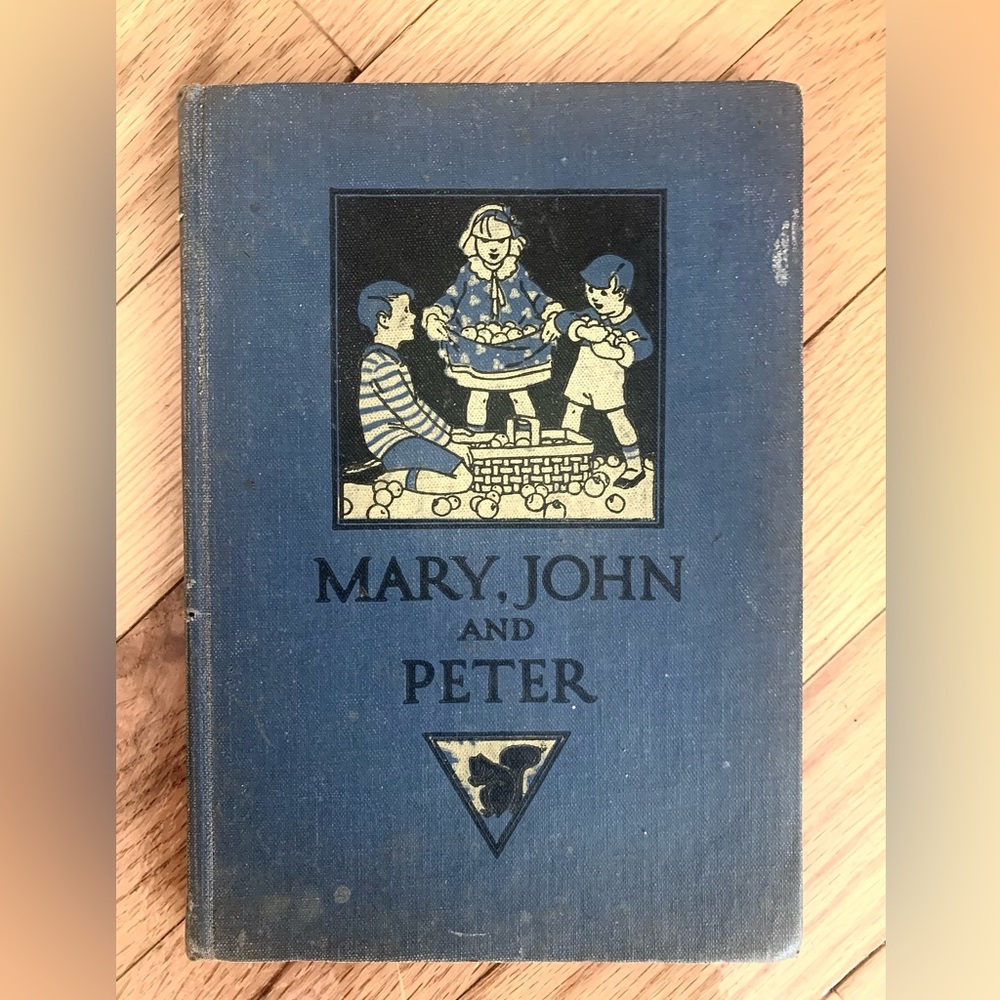1933 , School Primer , Mary John and Peter , The Ontario Reader